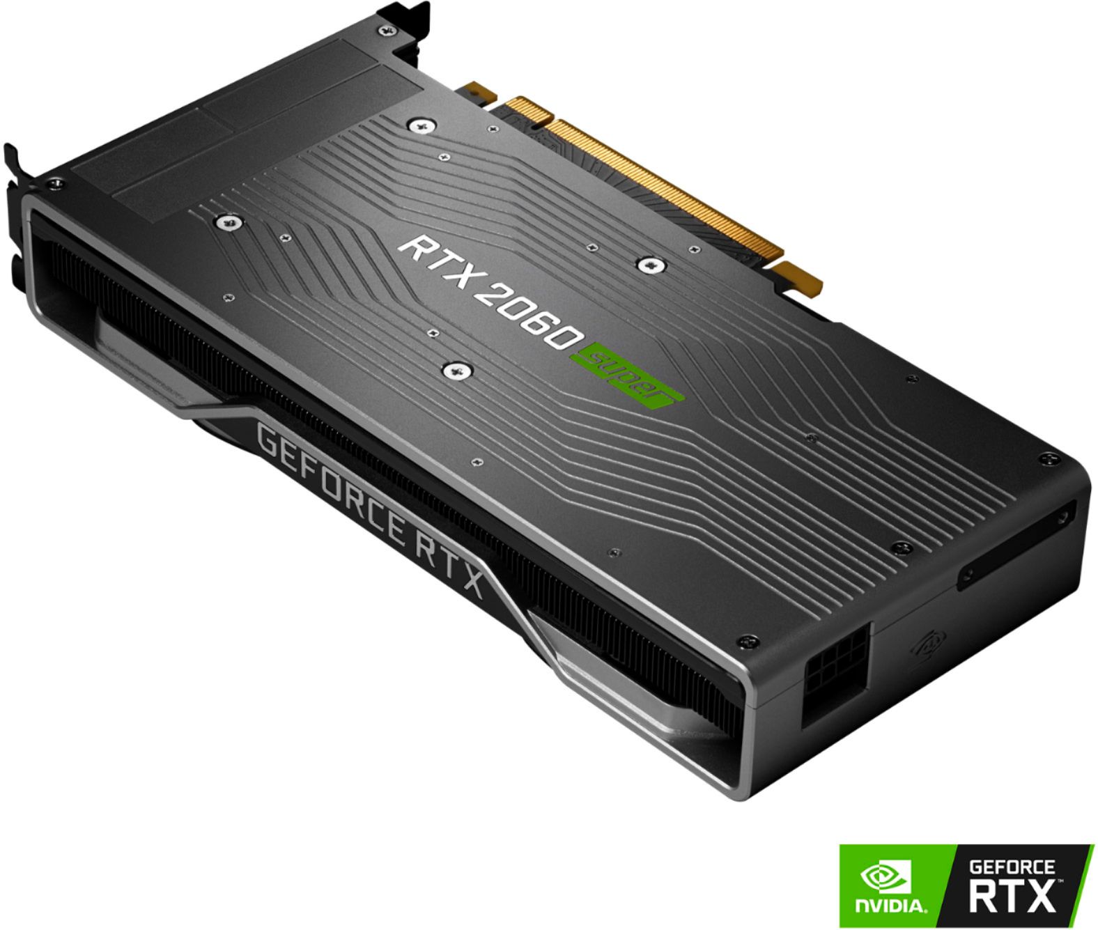 Best Buy: NVIDIA GeForce RTX 2060 SUPER 8GB GDDR6 PCI Express Graphics Card  Black/Silver 900-1G160-2560-000