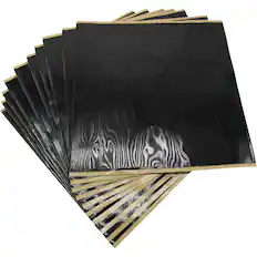 Front. HushMat - Door Sound-Damping Kit, 10 Sq. Ft. - Stealth Black Foil.