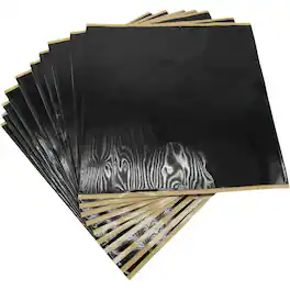 HushMat - Door Sound-Damping Kit, 10 Sq. Ft - Stealth Black Foil