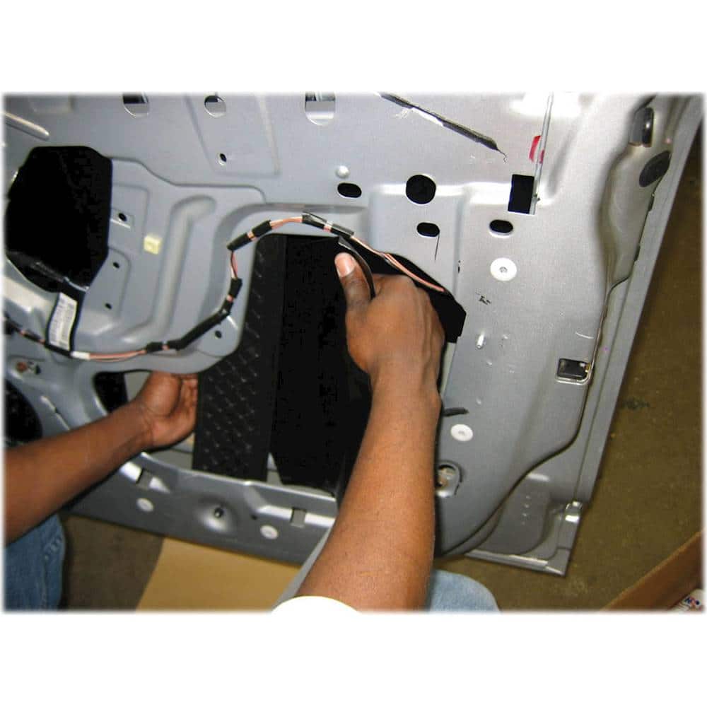 Alt View 16. HushMat - Door Sound-Damping Kit, 10 Sq. Ft. - Stealth Black Foil.