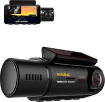 Rexing - V3 Front and Rear Camera Dash Cam - Black - Front_Zoom