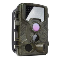 Rexing - H1 HD 16MP Trail Camera Day & Night Ultra Fast Motion Detection - Green - Angle_Zoom