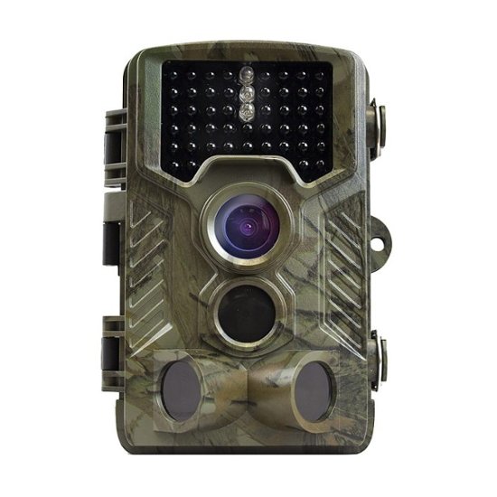 Rexing - H1 HD 16MP Trail Camera Day & Night Ultra Fast Motion Detection - Green