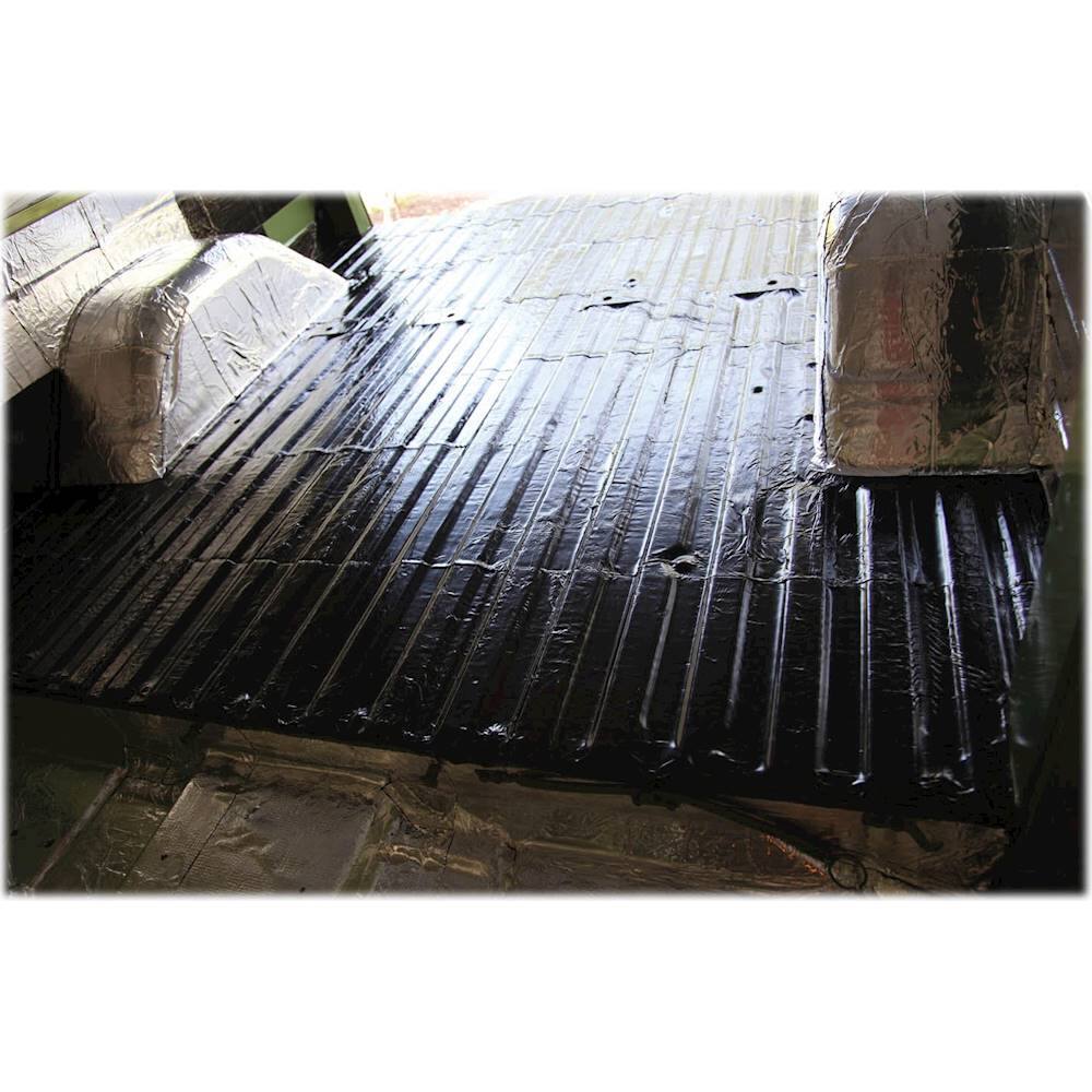 Alt View 14. HushMat - Trunk Sound-Damping Kit, 19 Sq. Ft. - Stealth Black Foil.