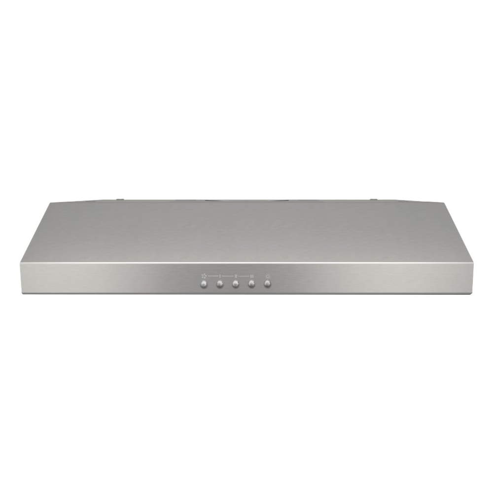 BCSQ130SS by Broan - Broan® Glacier 30-Inch Convertible Under-Cabinet Range  Hood, 375 Max Blower CFM, Stainless Steel