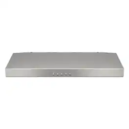 Broan Glacier - 30 inches - Externally Vented & Recirculating - Under cabinet Range Hood - Stainless Steel