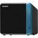 Alt View 12. QNAP - 4-Bay External Network Storage (NAS) - Black/blue.