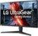 Left Zoom. LG - Geek Squad Certified Refurbished UltraGear 27" IPS LED QHD FreeSync Monitor with HDR - Black.