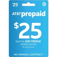 AT&T Prepaid - $25 Refill Code [Digital] - Front_Zoom