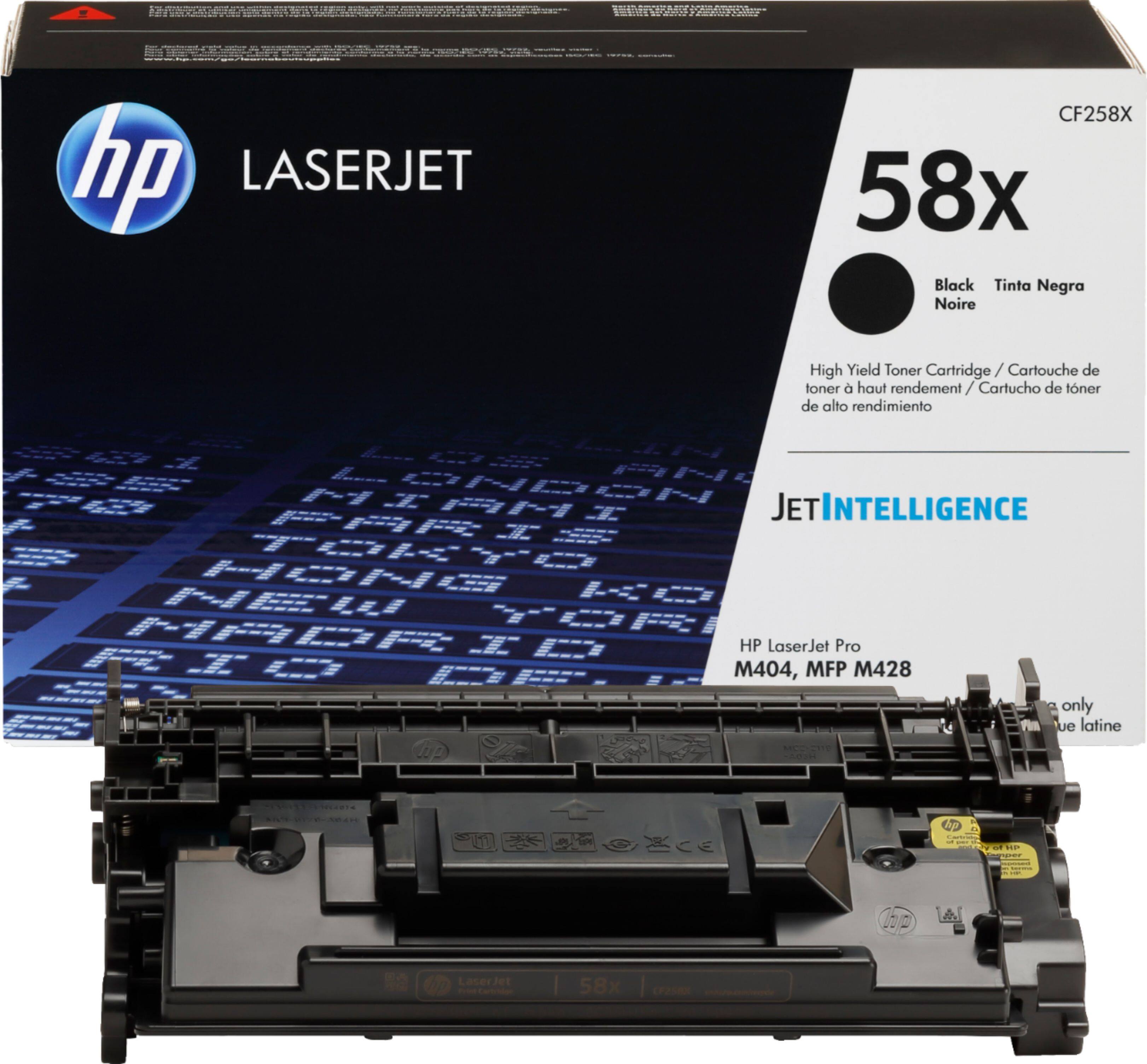 Alt View 11. HP - 58X High-Yield Toner Cartridge - Black.
