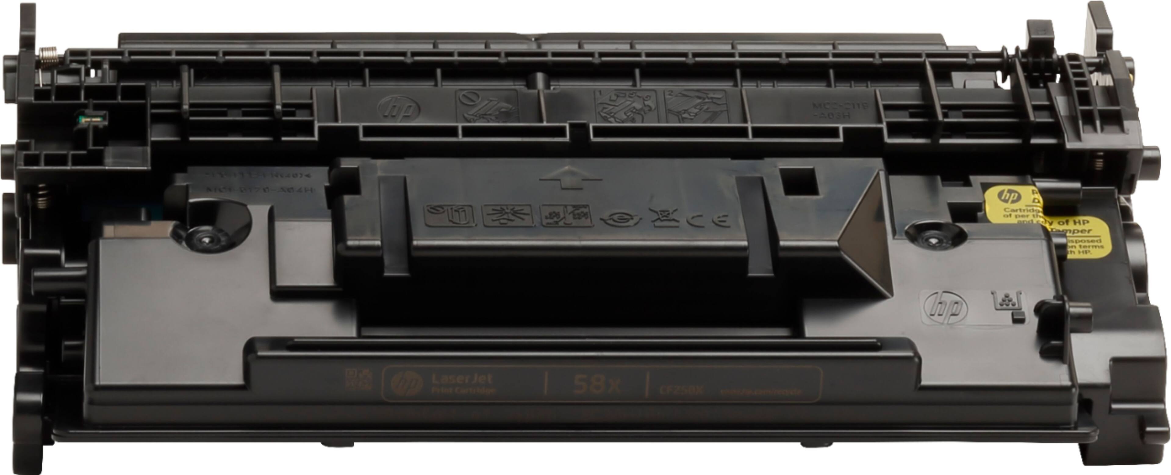 Alt View 12. HP - 58X High-Yield Toner Cartridge - Black.