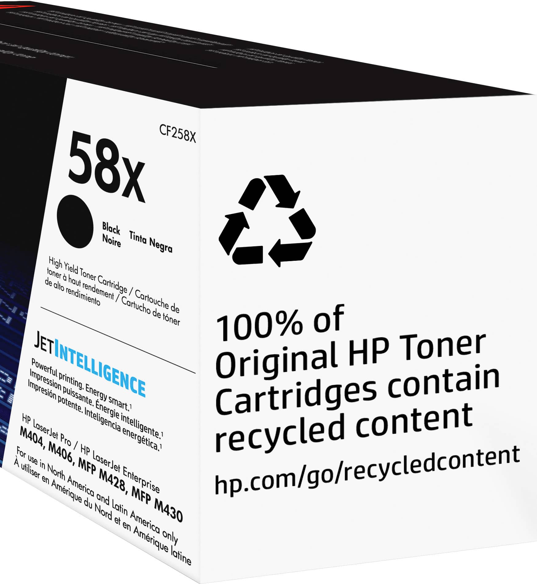 Alt View 15. HP - 58X High-Yield Toner Cartridge - Black.