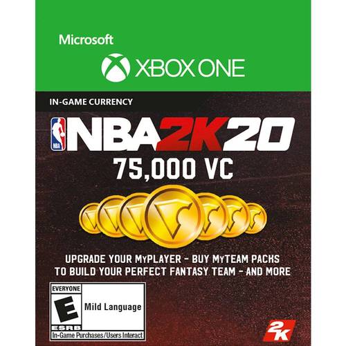 NBA 2K20 75,000 Virtual Currency - Xbox One [Digital]