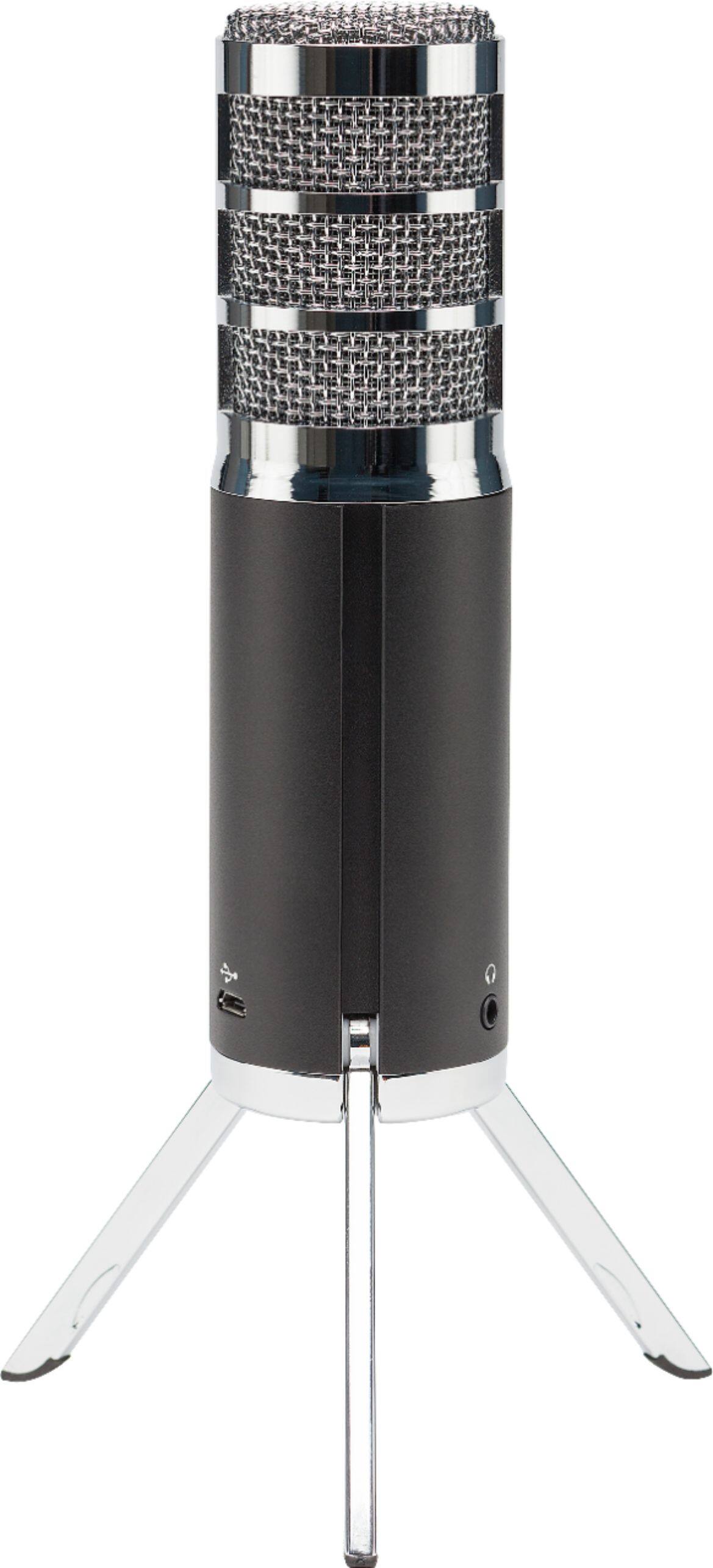 Alt View 11. Samson - Satellite iOS/USB Broadcast Microphone - Silver.