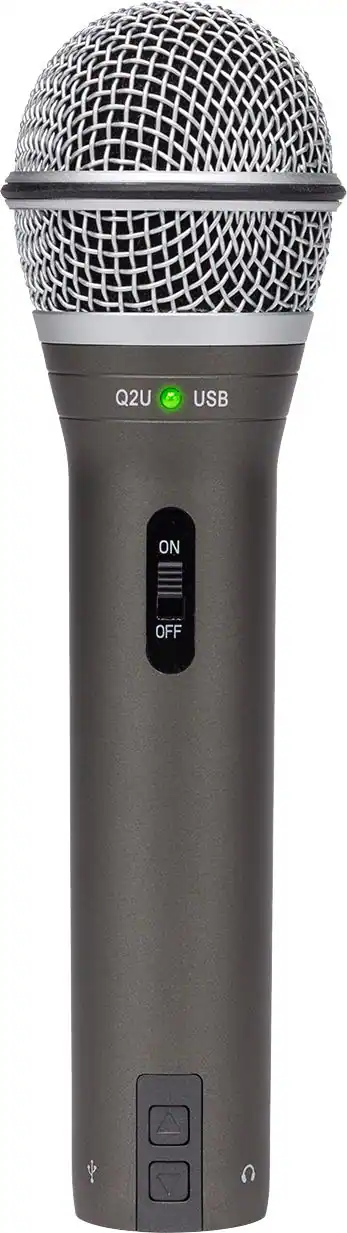 Samson Q2U Dynamic USB Microphone Gray SAQ2UHD - Best Buy