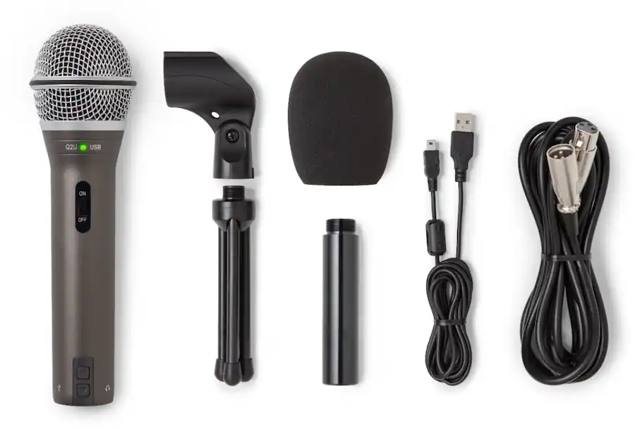 Samson Q2U Dynamic USB Microphone Gray SAQ2UHD - Best Buy