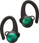 Front. Plantronics - Backbeat FIT 3150 True Wireless Sport Headphones - Black.