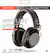 Alt View 13. Plantronics - Backbeat FIT 6100 Over-the-Ear Wireless Sport Headphones - Black.
