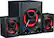 Angle. LG - XBOOM 40W Speaker System and Subwoofer Combo Set - Red/Black.