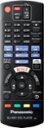 Remote Control. Panasonic - Streaming 4K Ultra HD Hi-Res Audio DVD/CD/3D Wi-Fi Built-In Blu-Ray Player, DP-UB420-K - Black.