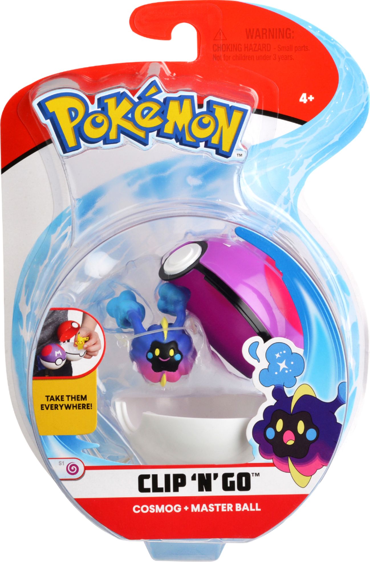 Pokémon Clip 'N' Go Poké Ball Styles May Vary 95057 - Best Buy