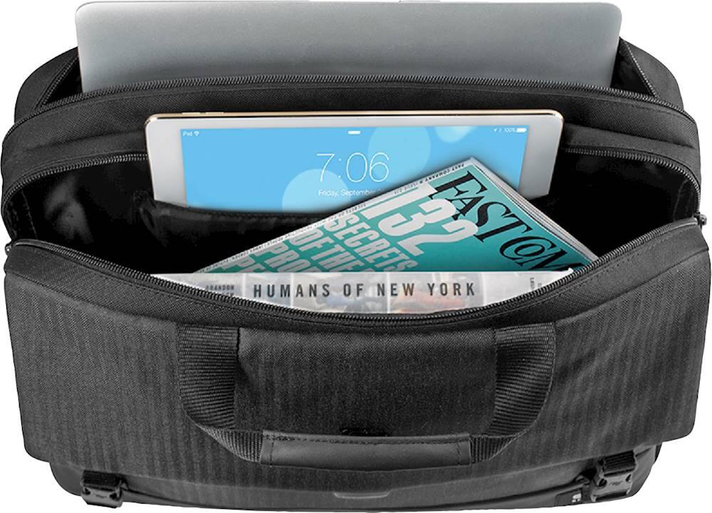 Alt View 16. Solo New York - Notch Briefcase for 15.6" Laptop - Gray/Black.