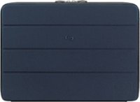 Front. Solo New York - Bond Sleeve for 15.6" Laptop - Navy.