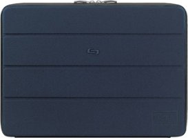 Solo New York - Bond Sleeve for 15.6" Laptop - Navy - Front_Zoom