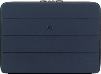 Solo New York - Bond Sleeve for 15.6" Laptop - Navy - Front_Zoom