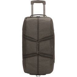 Solo - Downtown Collection 13" Wheeled Duffel Bag - Gray - Front_Zoom