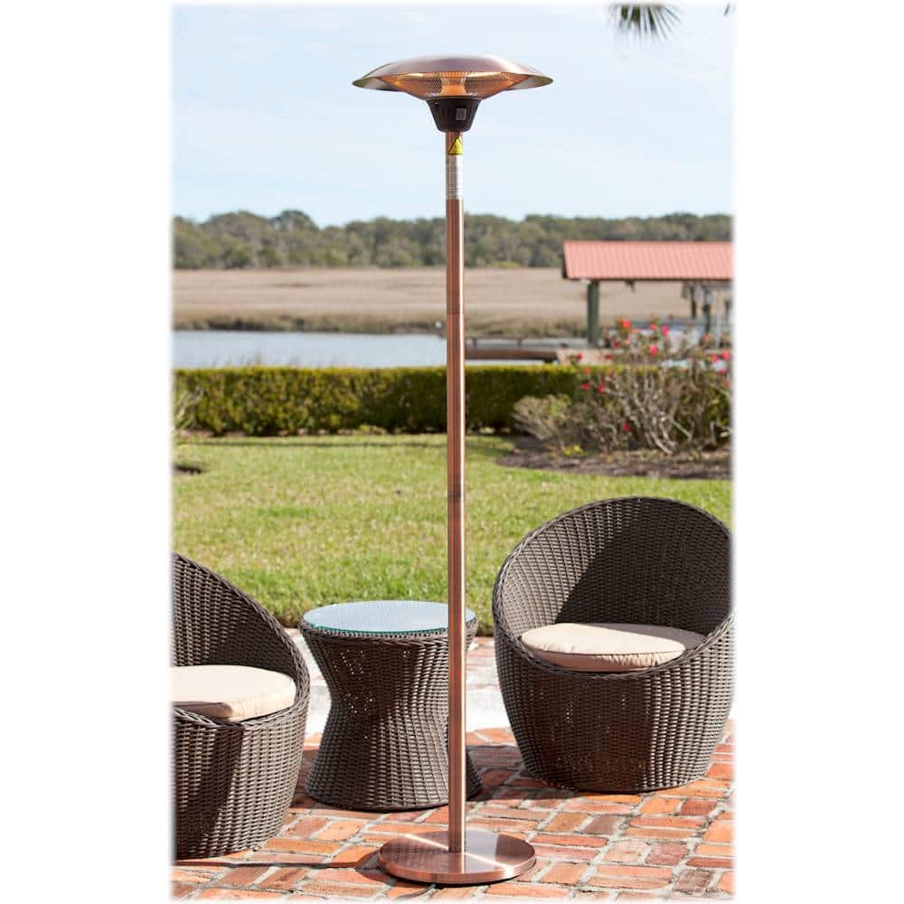Best Buy: Fire Sense Frisco Halogen Patio Heater Copper Colored 62220