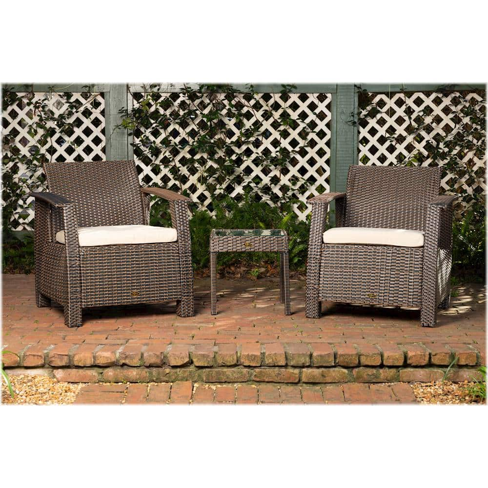 Best Buy: Patio Sense Bondi Conversation Set Mocha 62963