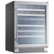 Alt View Zoom 11. Zephyr - Presrv 24 in. 45-Bottle Wine Cooler with Dual Temperature Zones and 39 dBA - Stainless steel and glass.