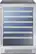 Angle. Zephyr - Presrv 24 in. 53-Bottle Wine Cooler with Single Temperature Zone and 39 dBA - Stainless Steel/Glass.