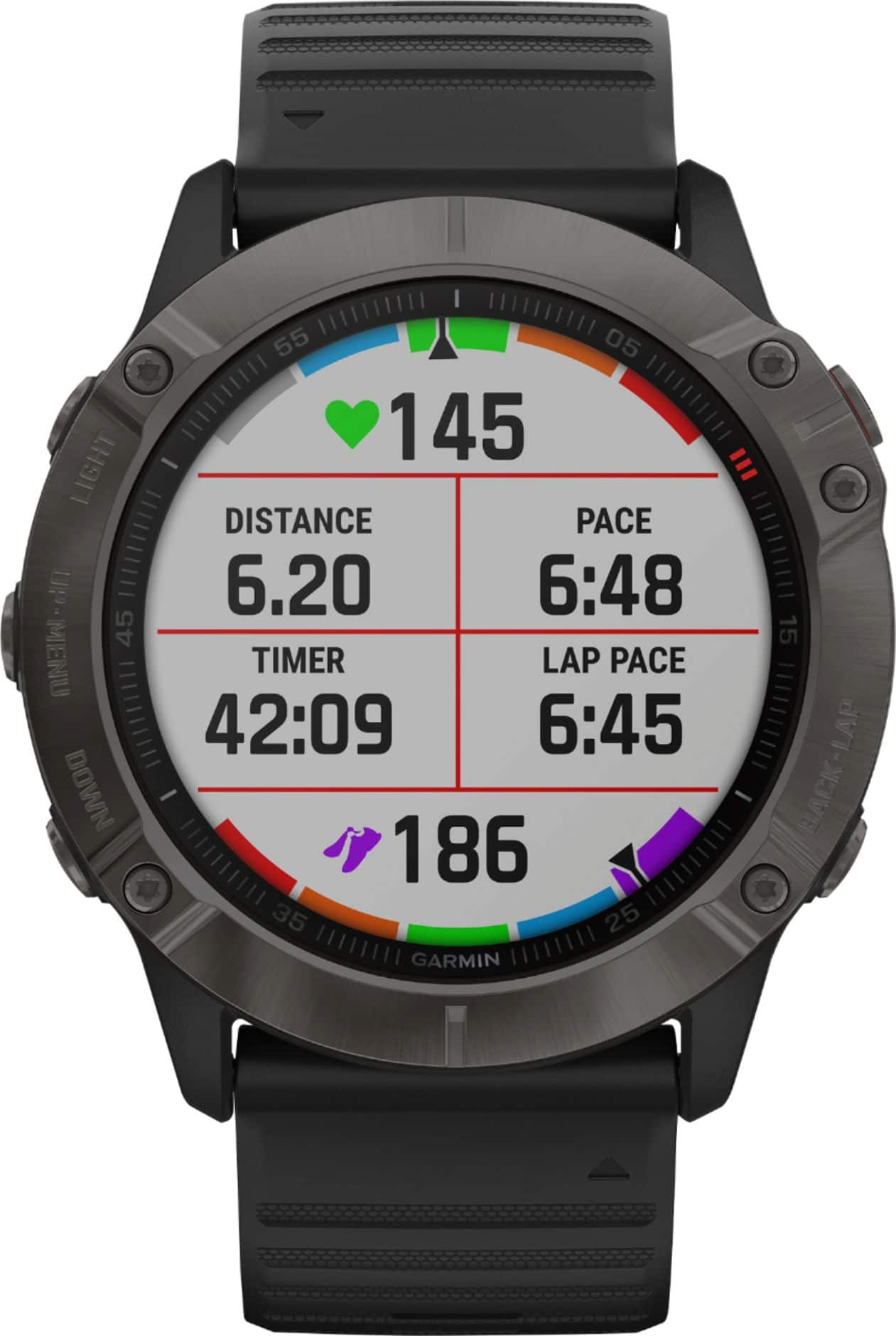 Best Buy: Garmin fēnix 6X Sapphire GPS Smartwatch 51mm Fiber