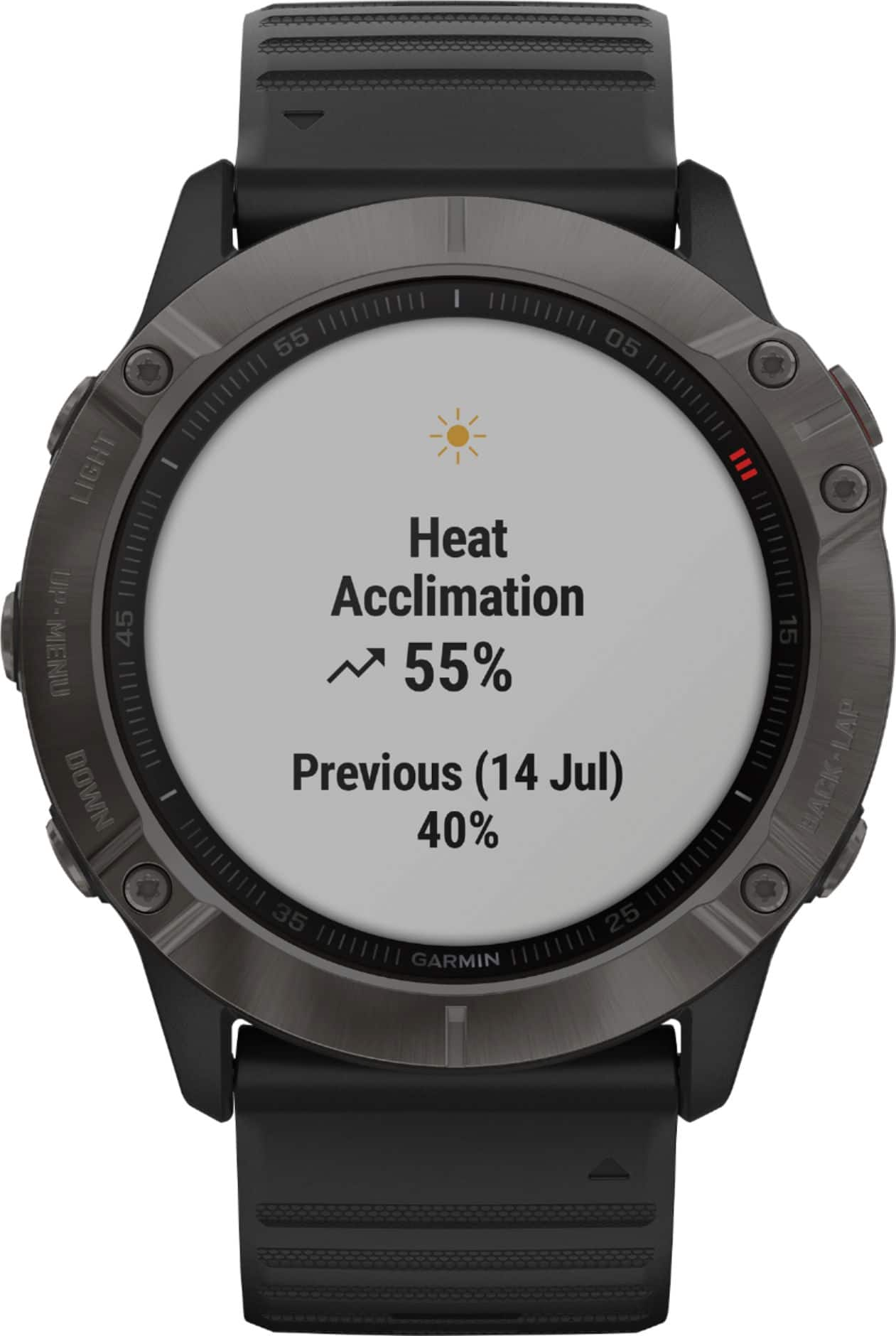 Best Buy: Garmin fēnix 6X Sapphire GPS Smartwatch 51mm Fiber