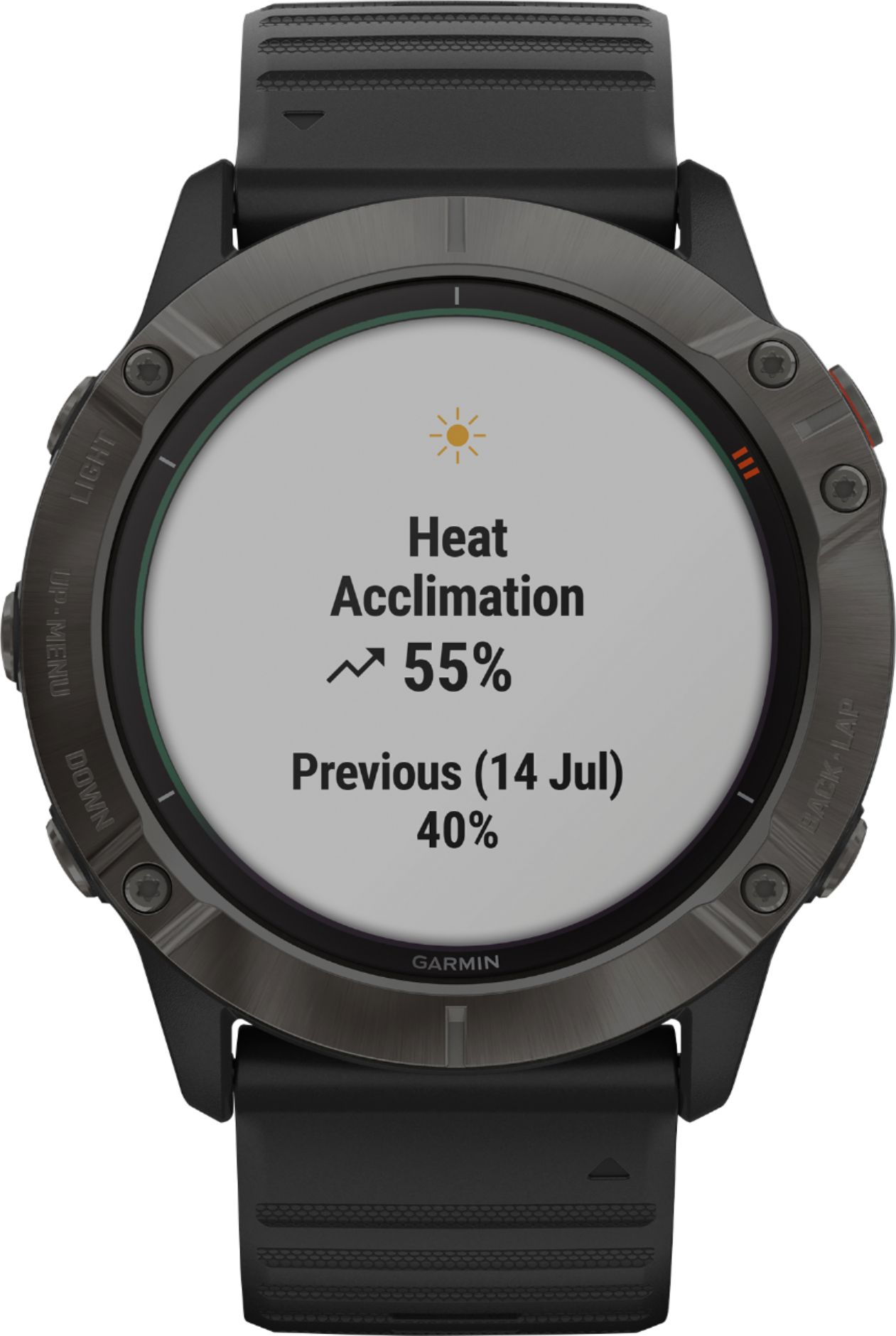 Fenix 6X - Smartwatch, Garmin Watch works with Alpha