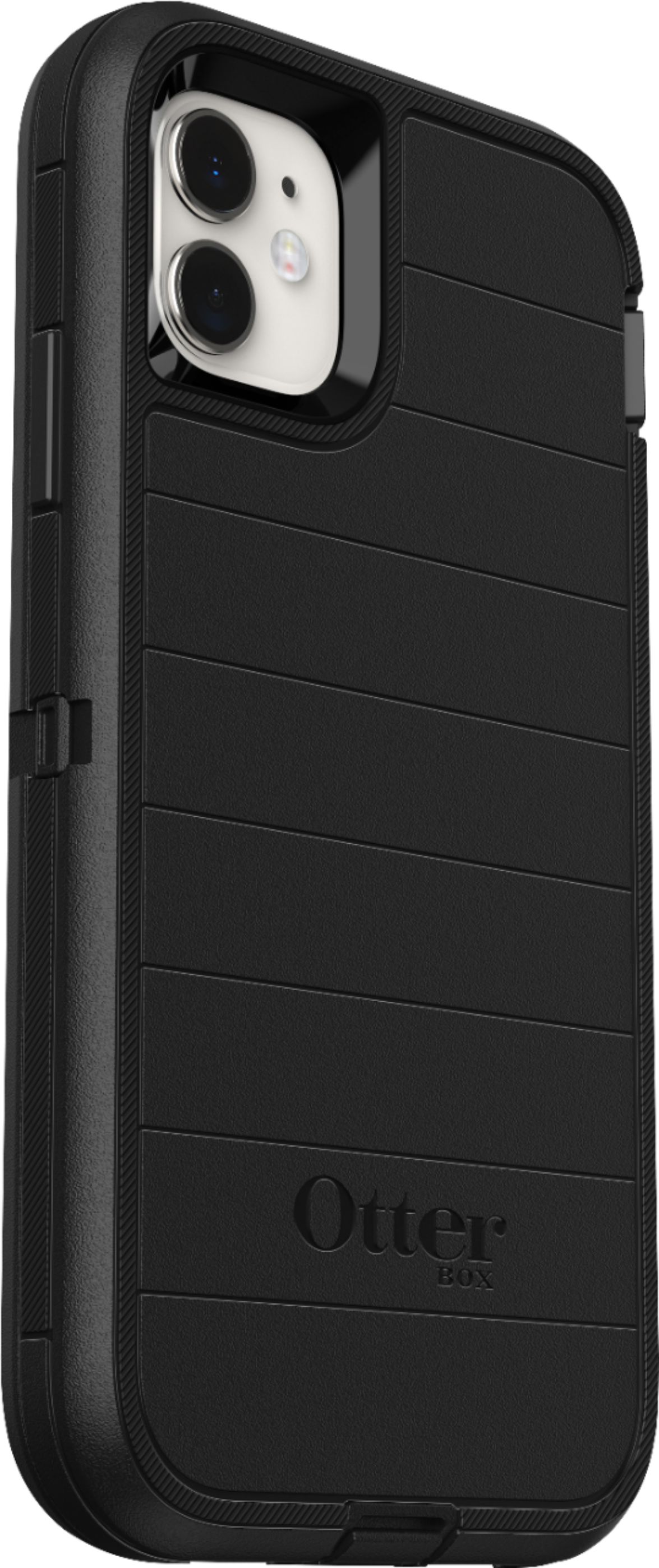 Angle View: OtterBox - Defender Pro Series Case for Apple® iPhone® 11/XR - Black