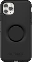 OtterBox - + Pop Symmetry Series Case for Apple® iPhone® 11 Pro Max - Black - Front_Zoom