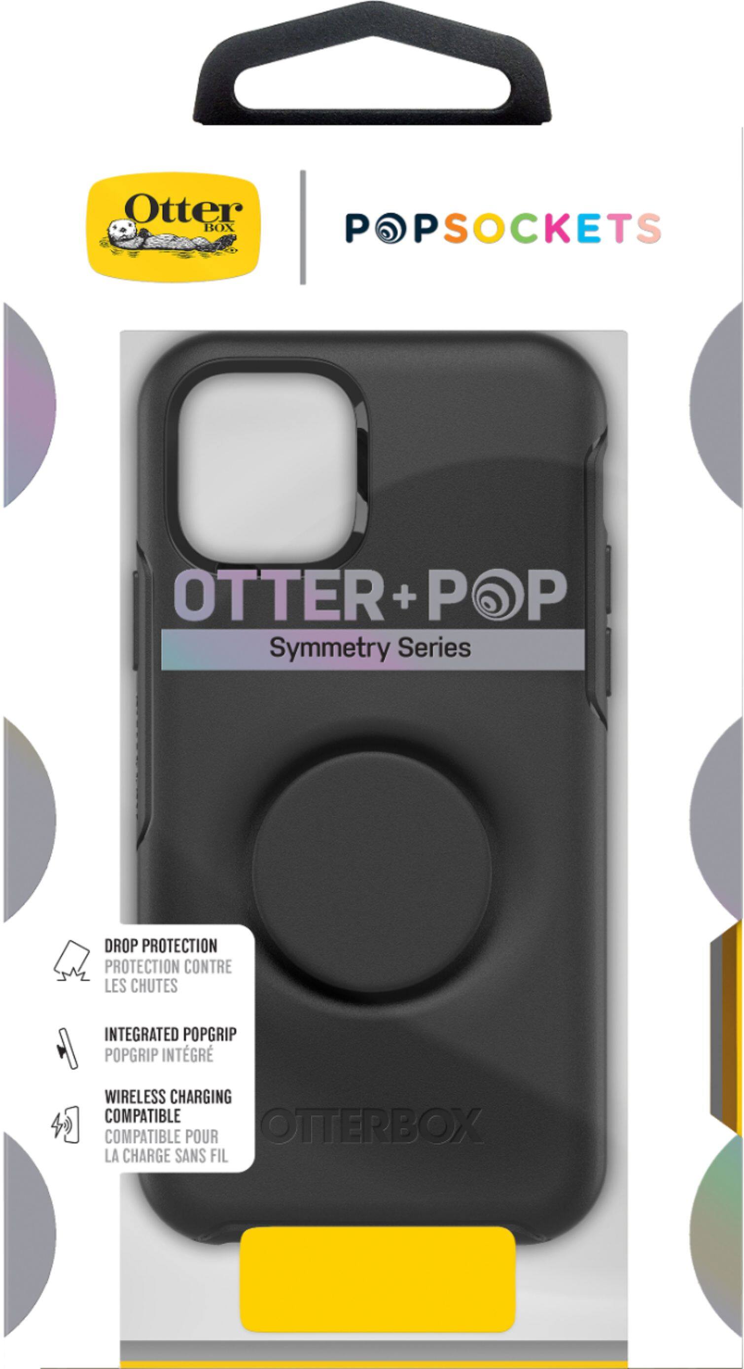 Alt View 24. OtterBox - + Pop Symmetry Series Case for Apple® iPhone® 11 Pro - Black.