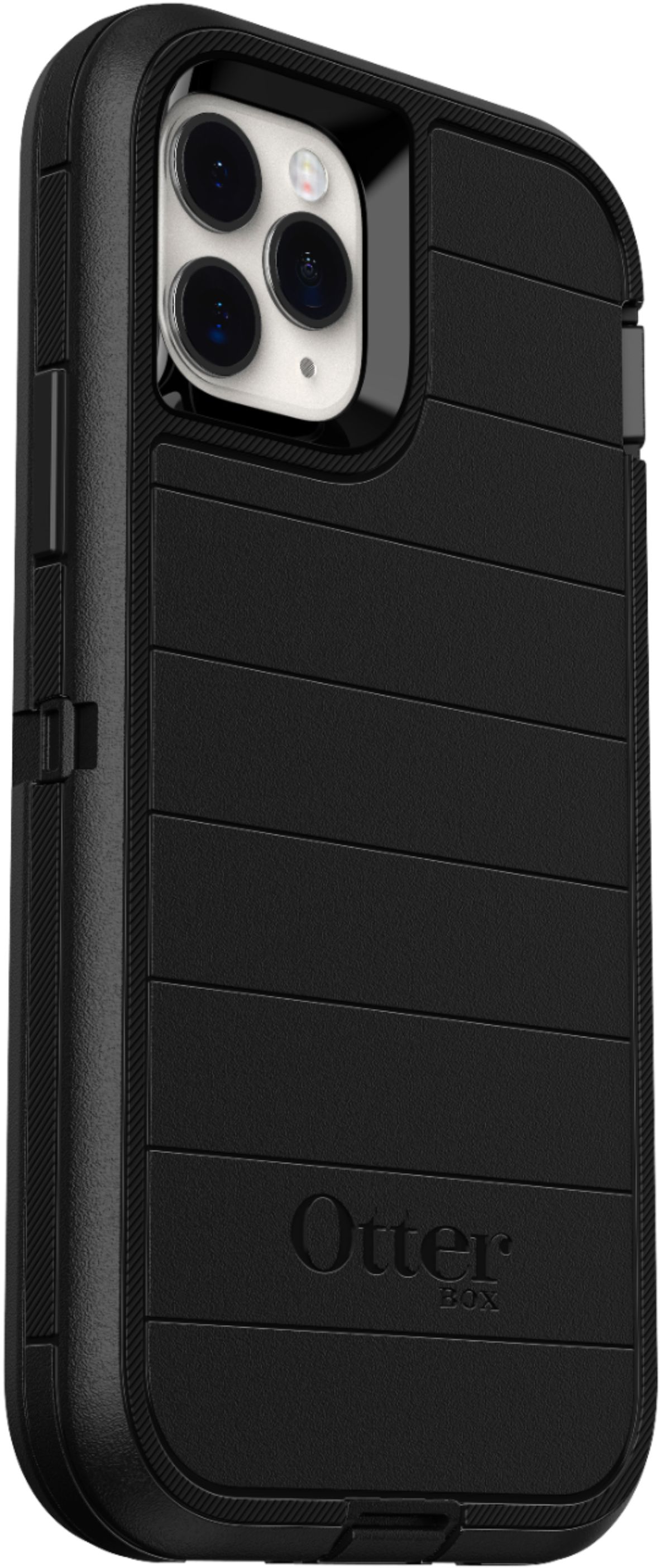 Angle View: OtterBox - Defender Pro Series Case for Apple® iPhone® 11 Pro/X/Xs - Black