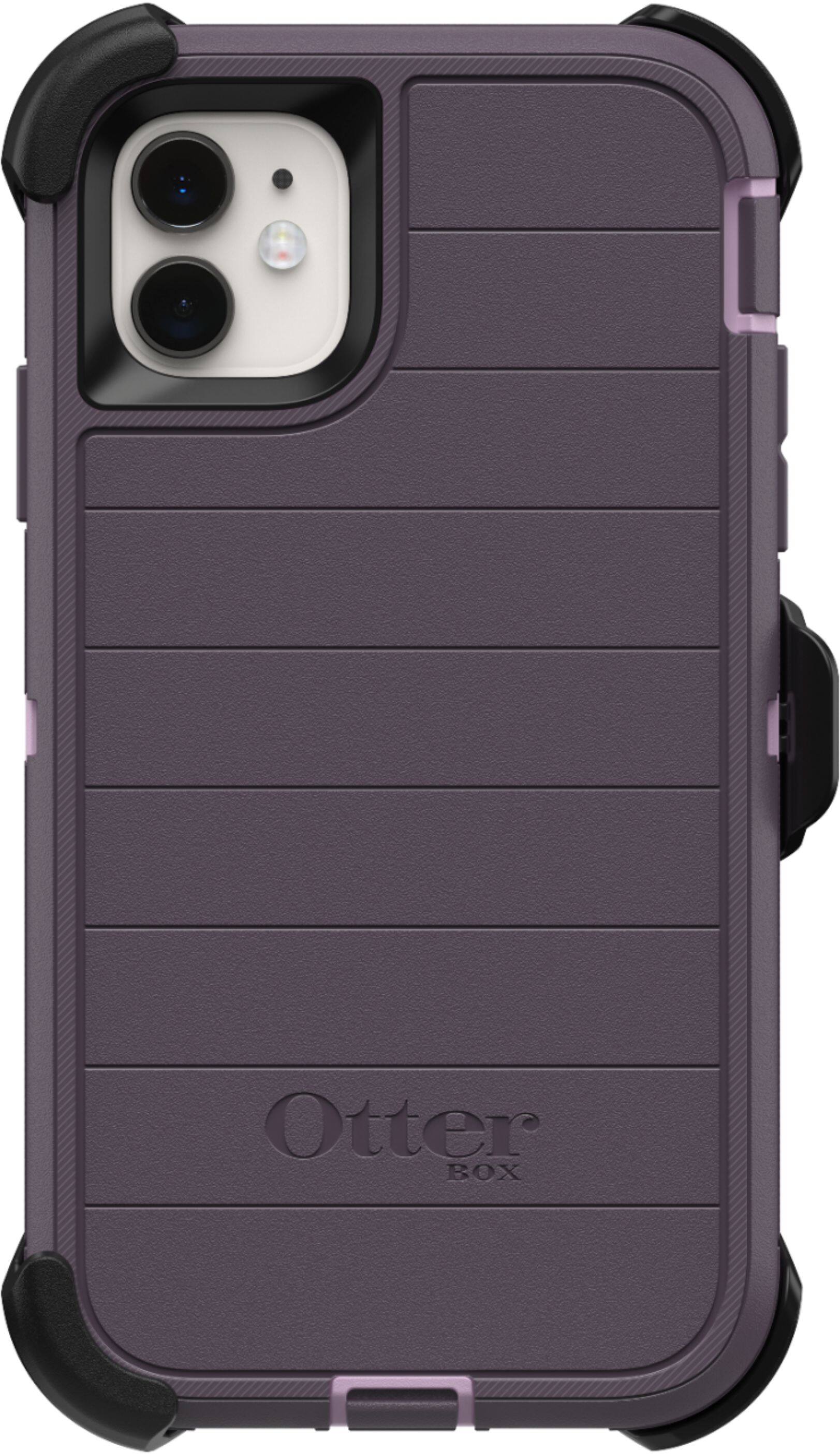 Alt View 12. OtterBox - Defender Pro Series Case for Apple® iPhone® 11/XR - Purple.