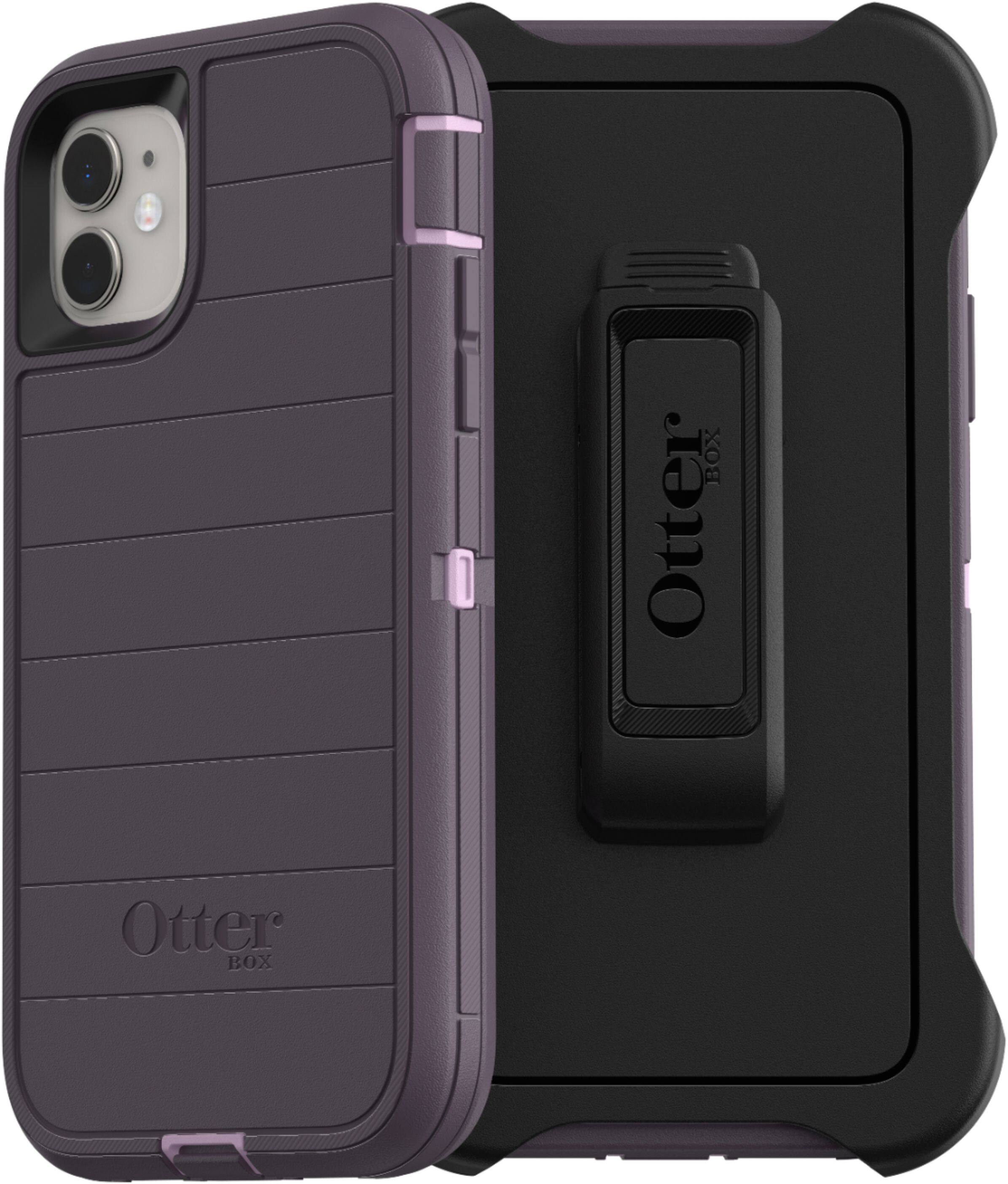 Alt View 15. OtterBox - Defender Pro Series Case for Apple® iPhone® 11/XR - Purple.