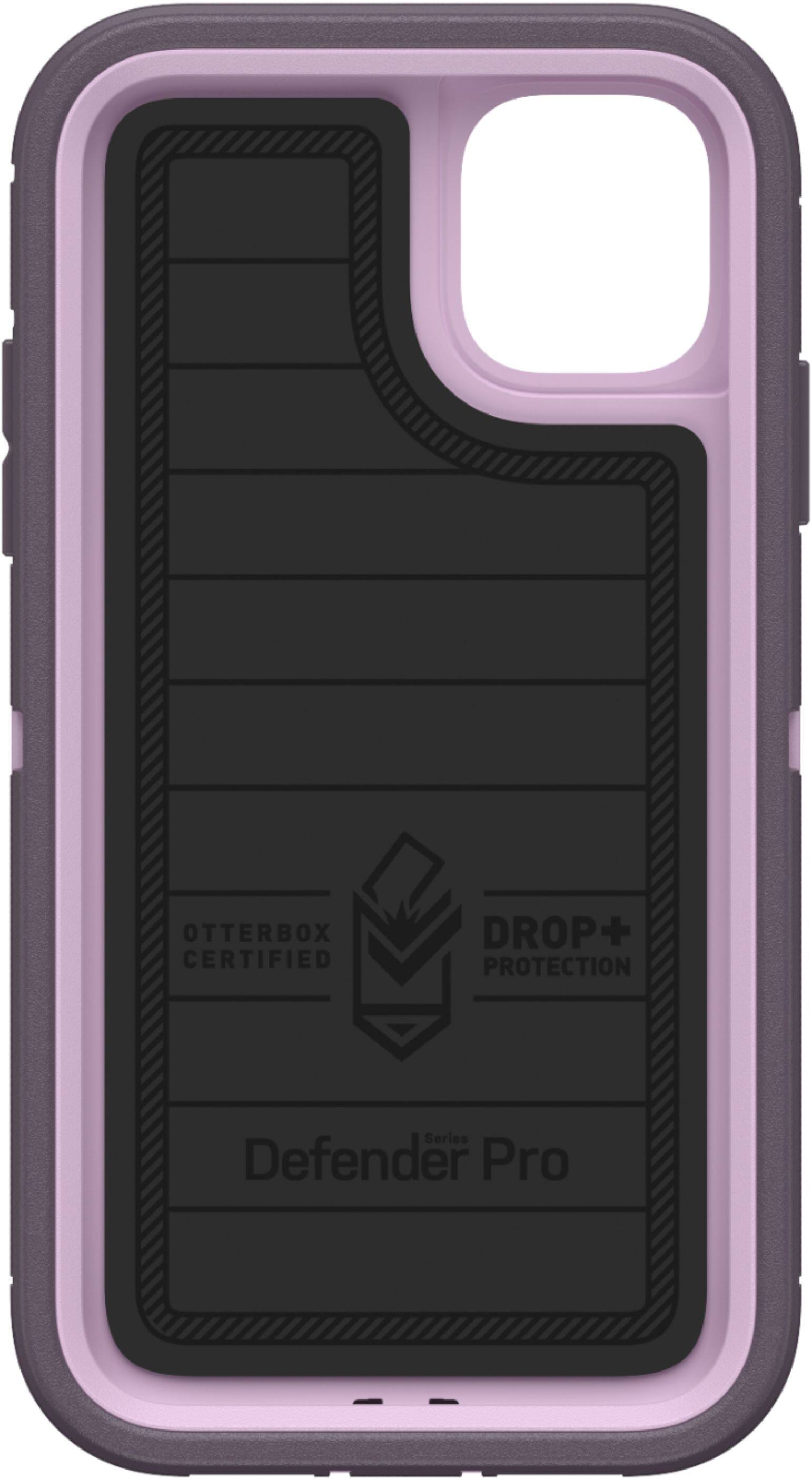 Alt View 3. OtterBox - Defender Pro Series Case for Apple® iPhone® 11/XR - Purple.