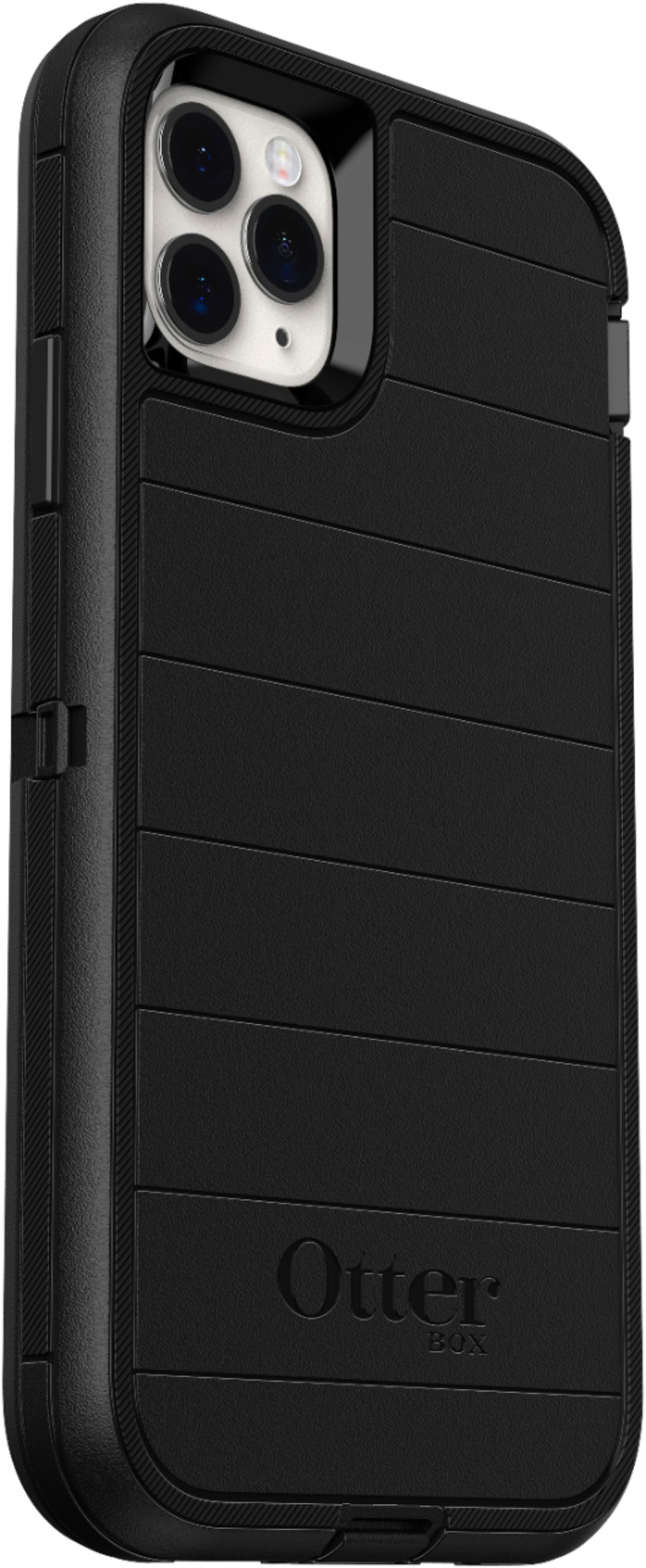 Angle View: OtterBox - Defender Pro Series Case for Apple® iPhone® 11 Pro Max/Xs Max - Black