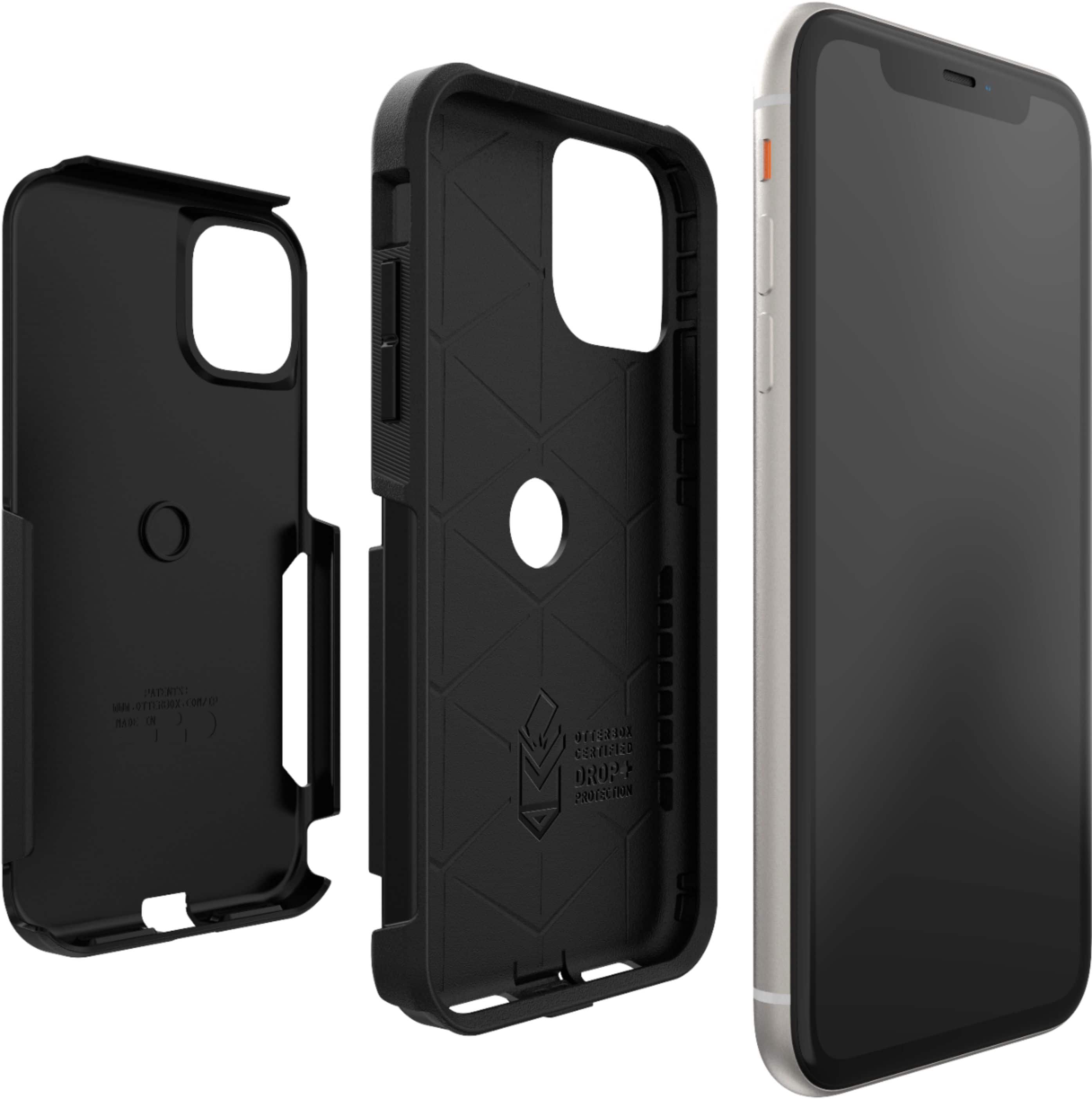 Alt View 11. OtterBox - Commuter Series Case for Apple® iPhone® 11/XR - Black.