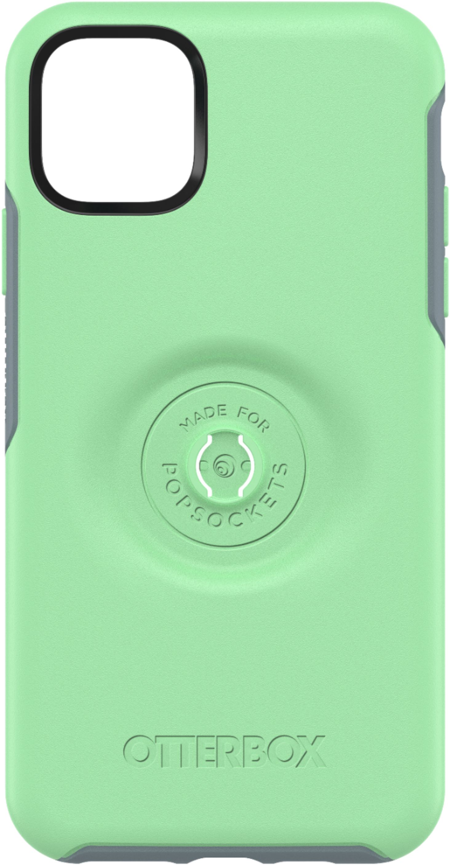 + PopSockets PopGrip - Mint Way Pink Tectonics Bundle: OtterBox Commuter Series Case for iPhone 11 Pro - 