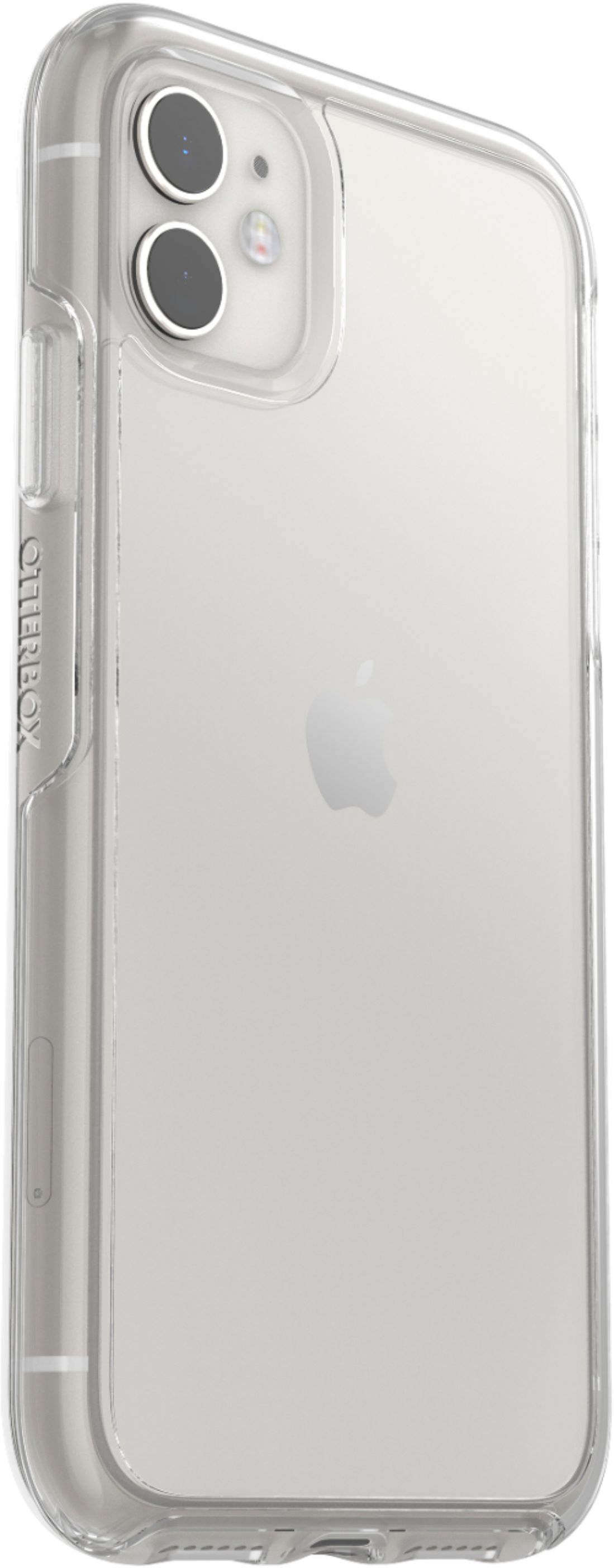 Angle View: OtterBox - Symmetry Series Case for Apple® iPhone® 11/XR - Clear