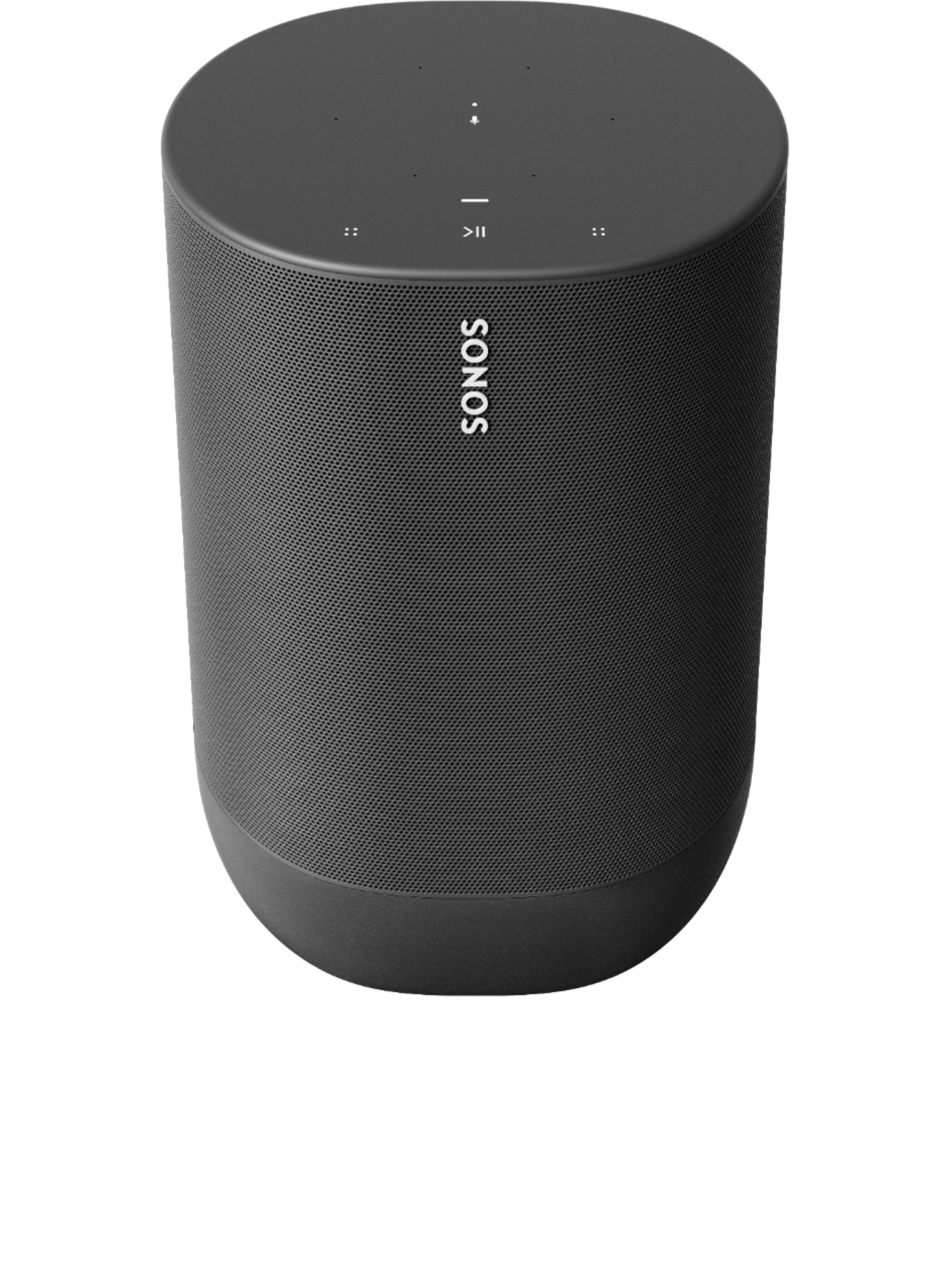 Sonos Move Smart Portable Wi-Fi and Bluetooth Speaker with Alexa and Google Assistant Black MOVE1US1BLK - Best Buy