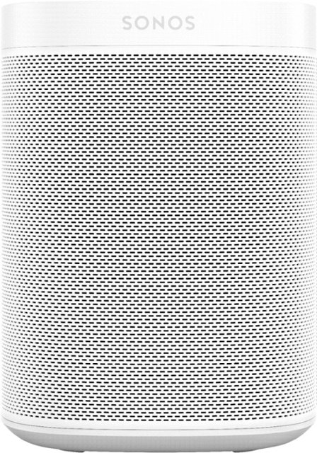 Front Zoom. Sonos - One SL Wireless Smart Speaker - White.